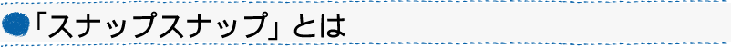 「スナップスナップ」とは